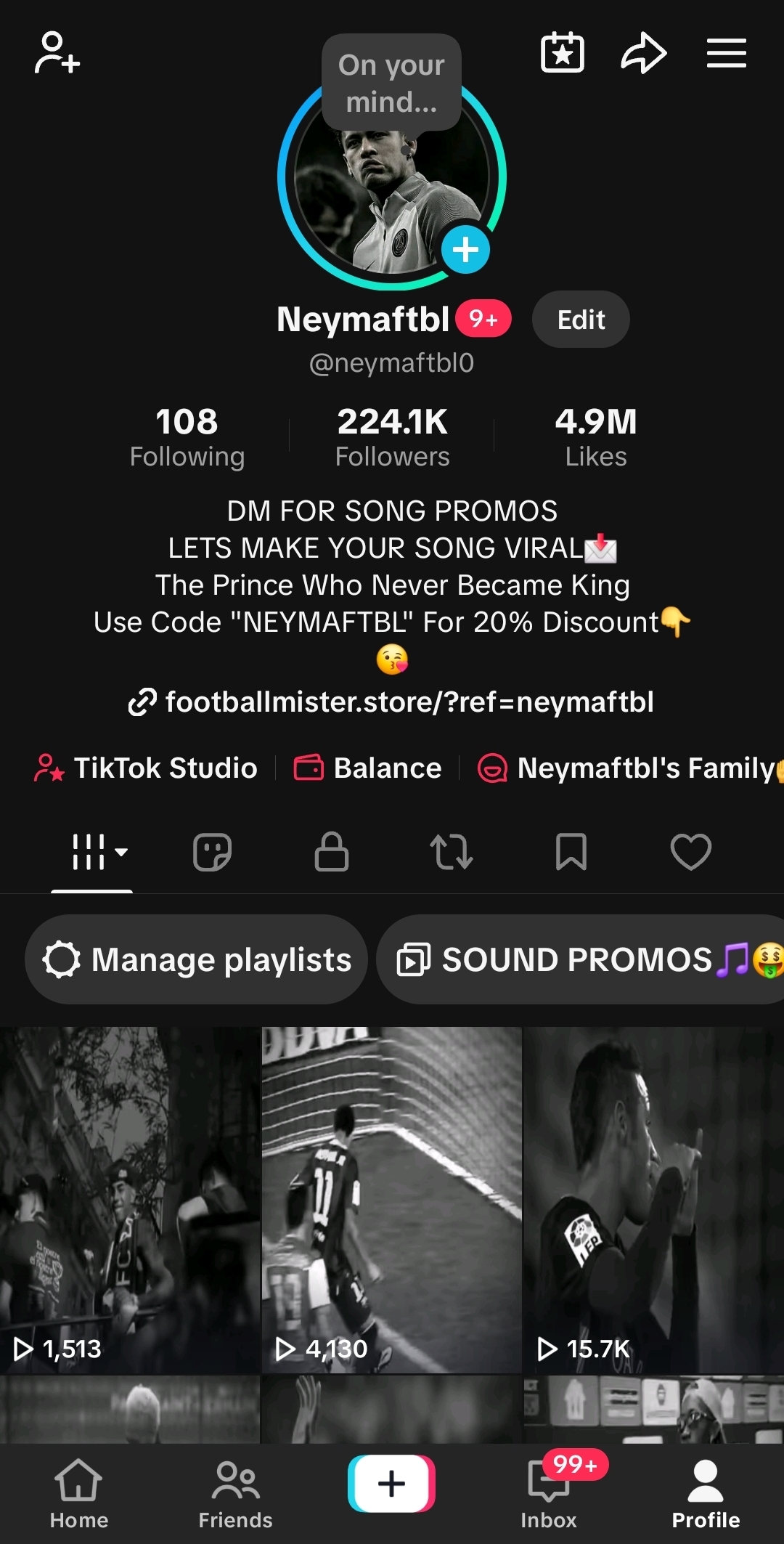 Neymaftbl 224k followers